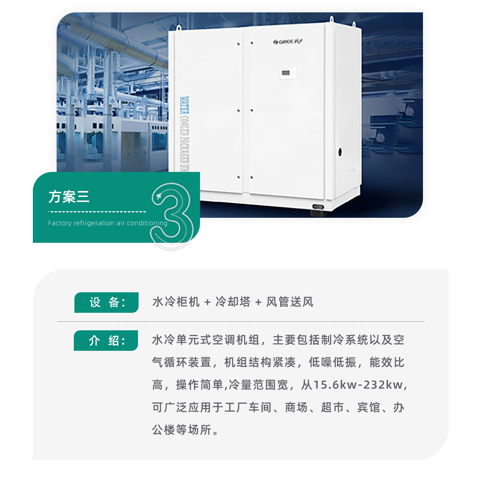水冷柜機